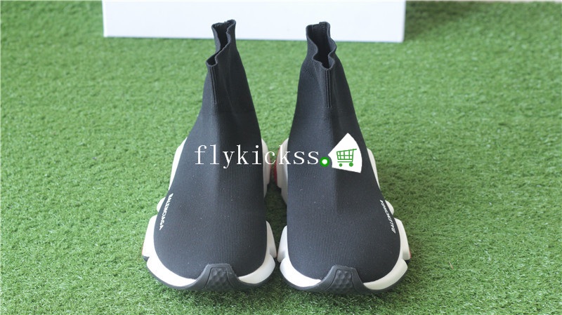 Balenciaga Speed Trainer Sock Black Red